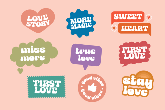 Jemrok Font PNG with transparent background - Preview 3