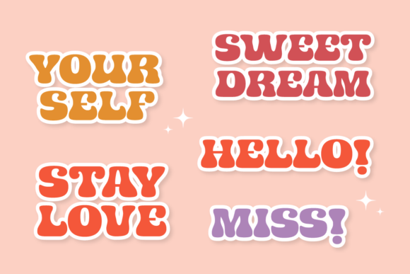 Jemrok Font PNG with transparent background - Preview 6