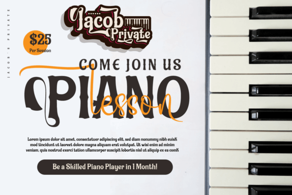 Kelaskin Font font preview - 6