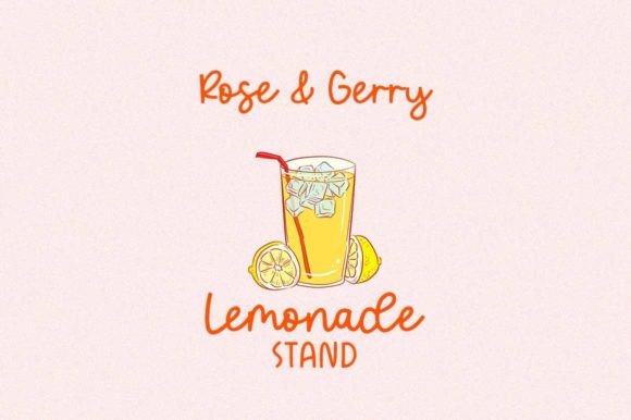 Let's Sparkle Font PNG with transparent background - Preview 4