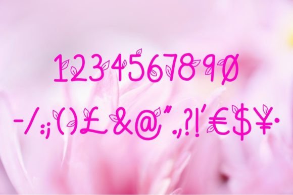 Persephone Font PNG with transparent background - Preview 3