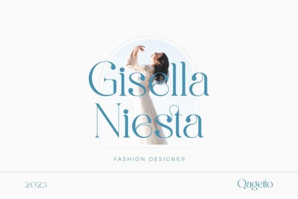 Qagetto Font PNG with transparent background - Preview 1