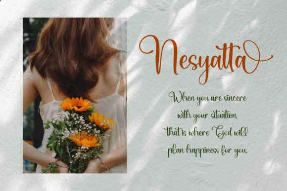 Qianetta Font PNG with transparent background - Preview 5