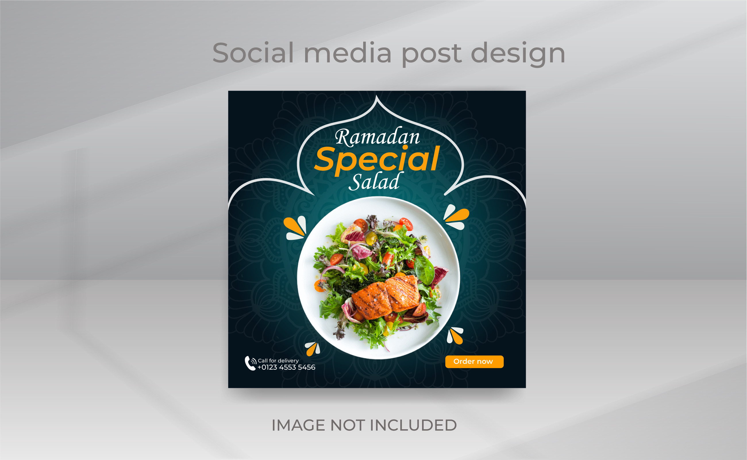 Ramadan Special Food Social Media Post Graphic by VMSIT · Creative Fabrica