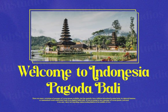 Ratinura Font PNG with transparent background - Preview 4