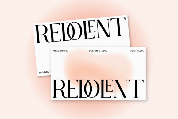 Redolent Font PNG with transparent background - Preview 4