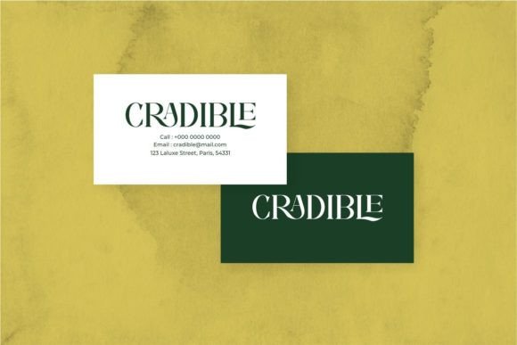 Royale Brone Font PNG with transparent background - Preview 6
