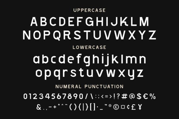 Shackle Font PNG with transparent background - Preview 6
