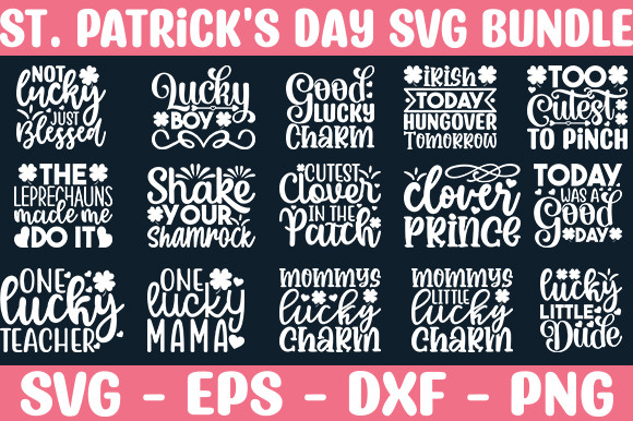 St. Patrick's Day SVG Bundle Graphic by Dixie Rose2004 · Creative Fabrica