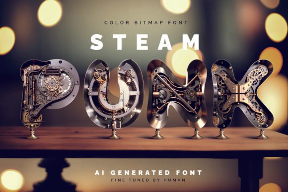 Steampunkai Fonts
