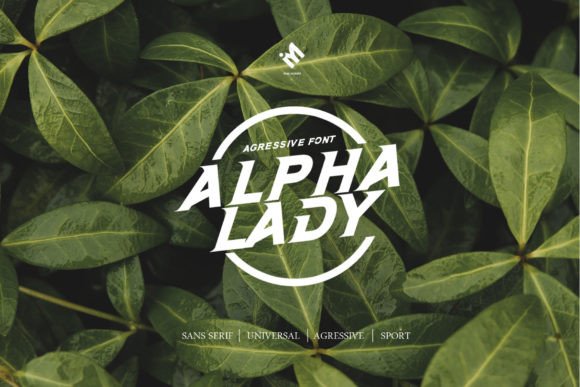 Alpha Lady Font - Preview 2