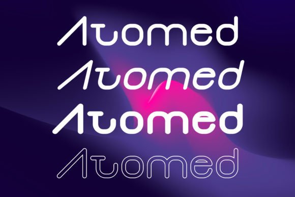 Atomed Font - Preview 1
