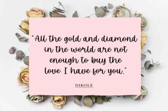 Be Mine Font - Preview 1