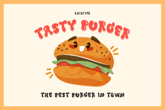Burger Squad Font - Preview 2