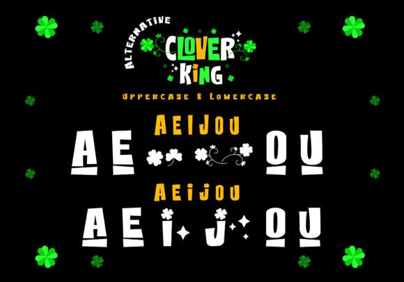 Clover King Font - Preview 2