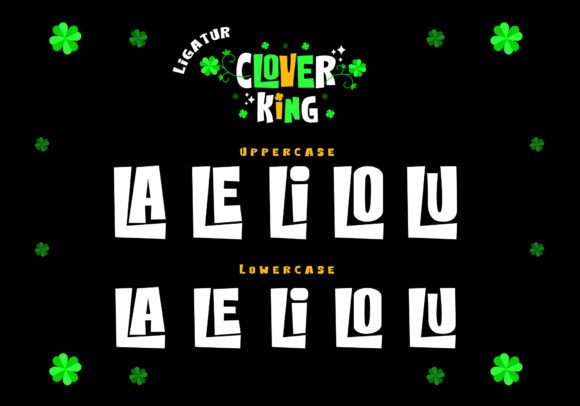 Clover King Font - Preview 3