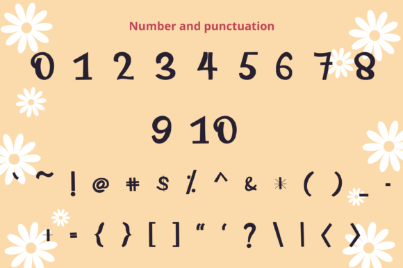 Daisy Bloom Font - Preview 2