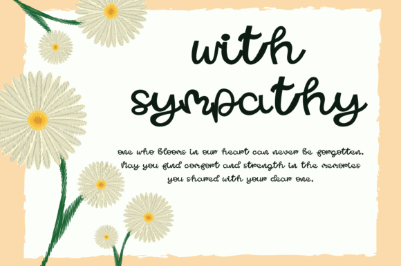 Daisy Bloom Font - Preview 4
