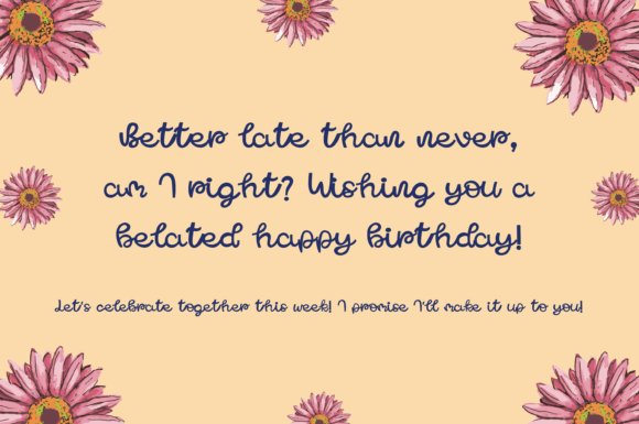 Daisy Bloom Font - Preview 5