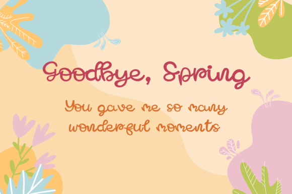 Daisy Bloom Font - Preview 6