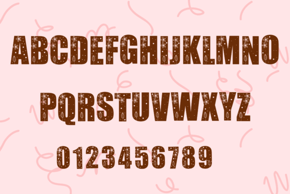 Flower Colorful Font - Preview 6