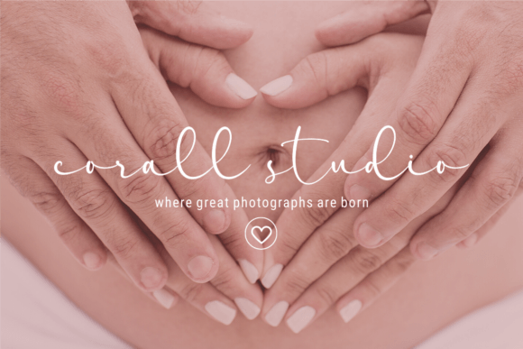Handscript Font PNG with transparent background - Preview 2