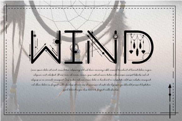 House Decor Font PNG with transparent background - Preview 2