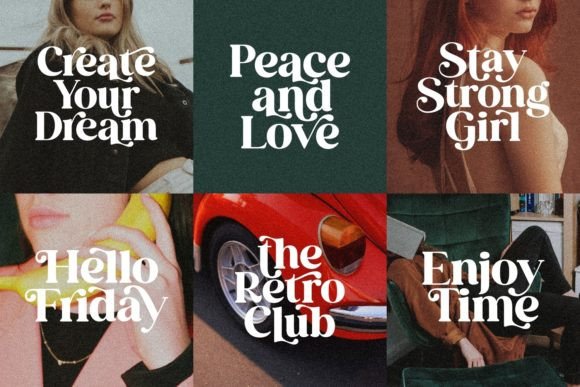 Perfectly Vintages Font font preview - 3