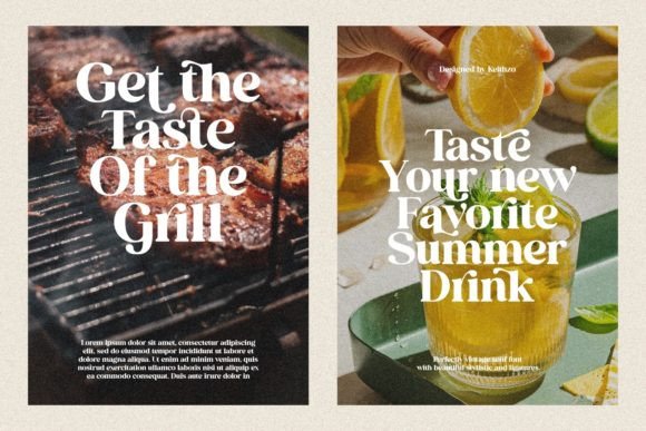 Perfectly Vintages Font font preview - 6