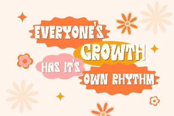 Piknic Font PNG with transparent background - Preview 3