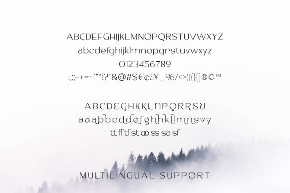 Shade Sans Font PNG with transparent background - Preview 3