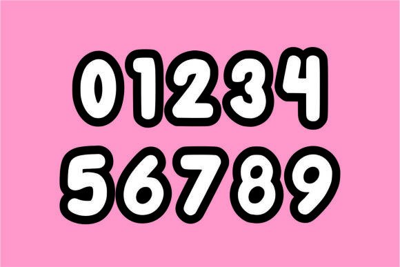 Skywey Font PNG with transparent background - Preview 2