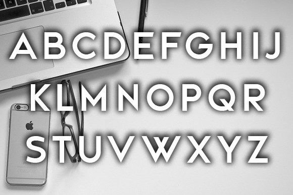 Agency Font - Preview 2
