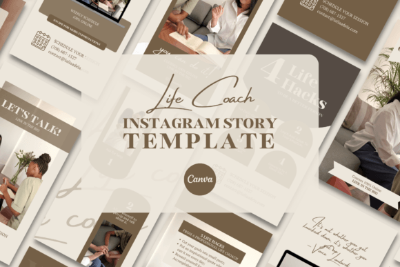 Business Coach Instagram Post Template - Story