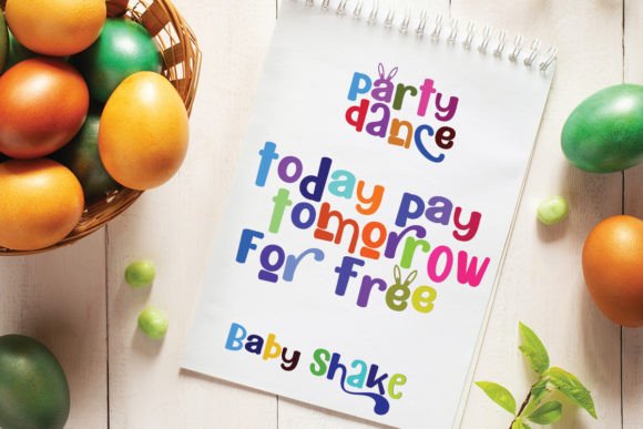Baby Shake Font - Preview 1