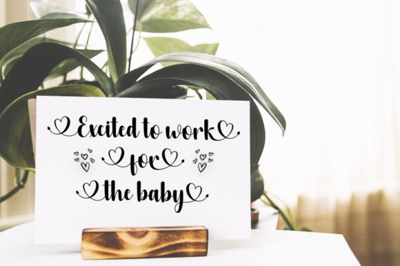 Baby Love Font - Preview 2