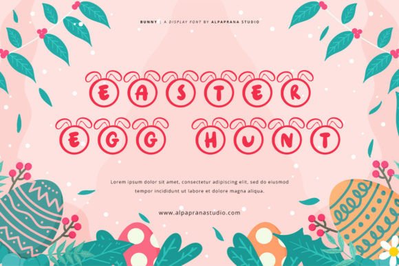 Bunny Font - Preview 1