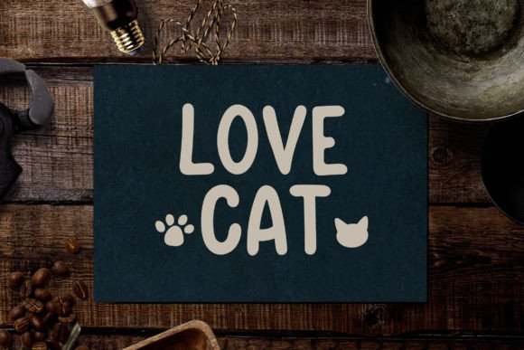Cat Font - Preview 4