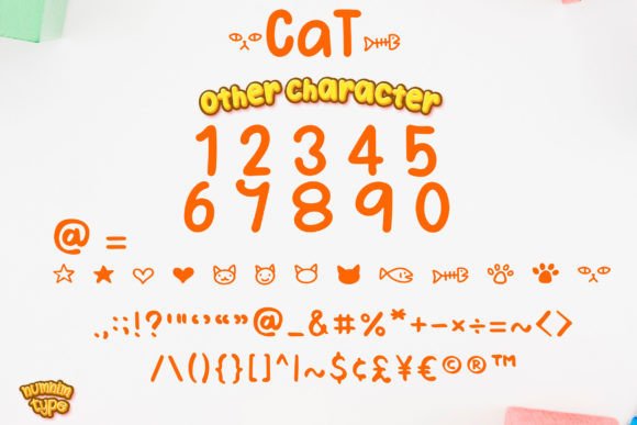 Cat Font - Preview 6