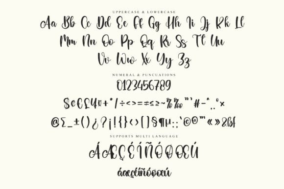 Doubter Font font preview - 5