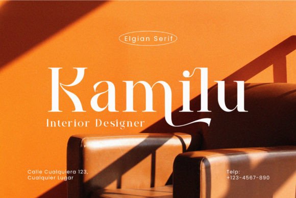 Elgian Font - Preview 5