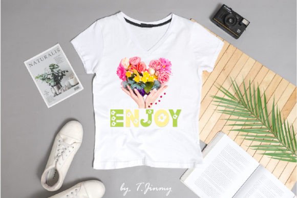 Floral Font - Preview 2