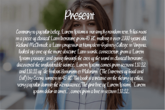 Karisma Font PNG with transparent background - Preview 2