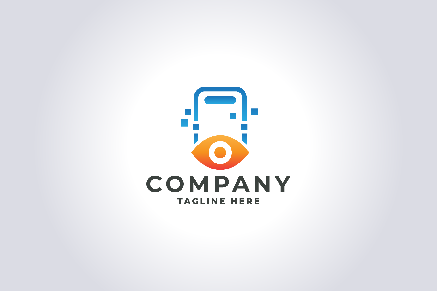Mobile See Logo Pro Template Graphic by 10point5star · Creative Fabrica