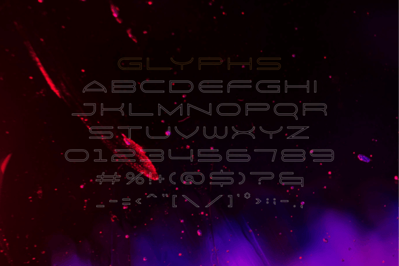 Qosil Methamorfose Outline Shadow Font PNG with transparent background - Preview 1