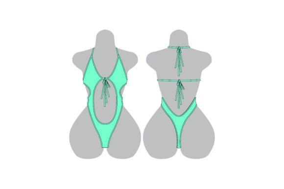 Striper Sewing Pattern-Style 007