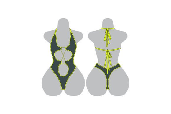 Striper Sewing Pattern-Style 008