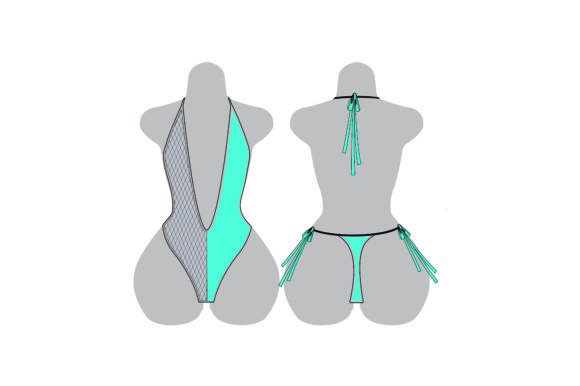 Striper Sewing Pattern-Style 015