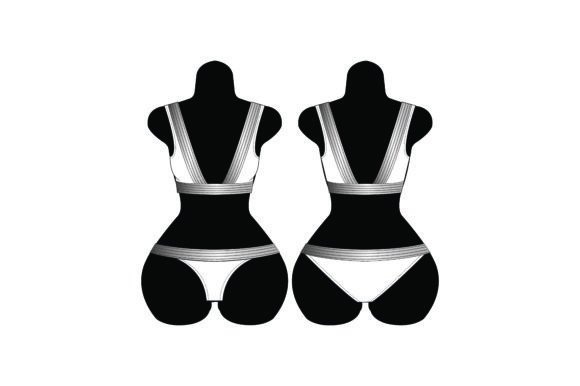 Striper Sewing Pattern-Style 018