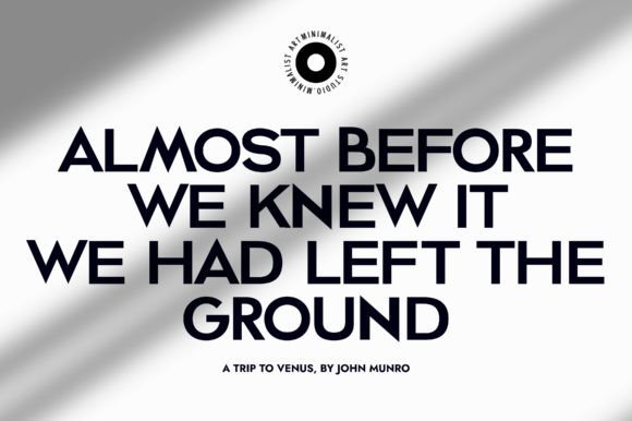 Agoma Font - Preview 4